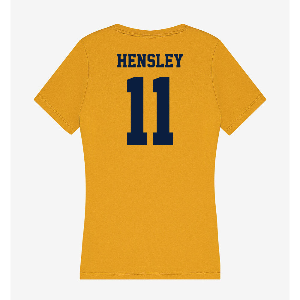 AU - NCAA Football : Gunnar Hensley - Women's V-Neck T-Shirt-1