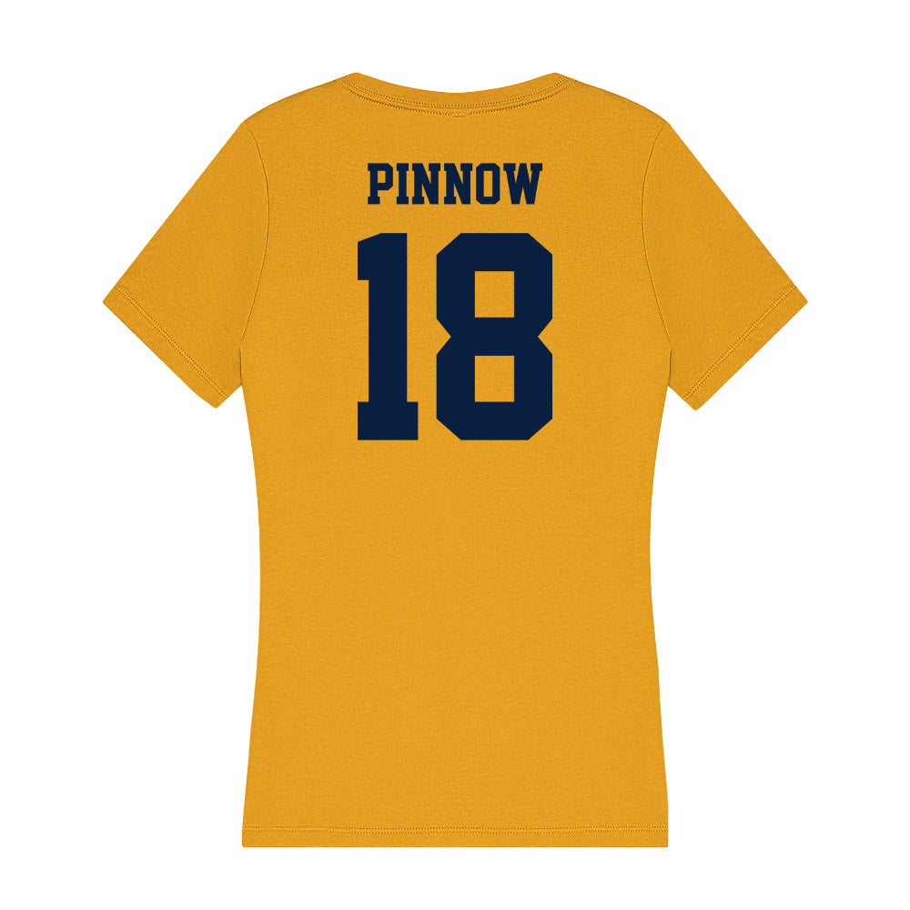 AU - NCAA Baseball : Ragan Pinnow - Women's V-Neck T-Shirt-1