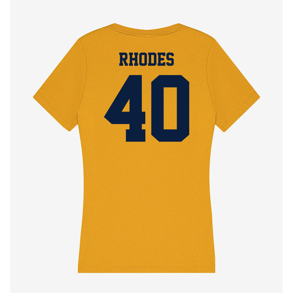 AU - NCAA Football : Ayden Rhodes - Women's V-Neck T-Shirt-1