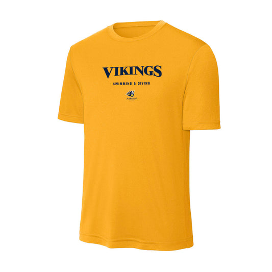 AU - NCAA Men's Swimming & Diving : Brady Snetselaar - Activewear T-Shirt-0