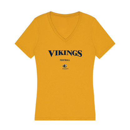 AU - NCAA Football : Ty Strehlow - Women's V-Neck T-Shirt-0