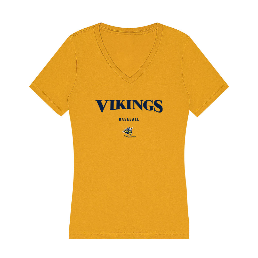 AU - NCAA Baseball : Bryson Bohannon - Women's V-Neck T-Shirt-0