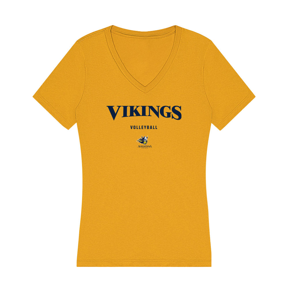 AU - NCAA Women's Volleyball : Lucy Belisle - Women's V-Neck T-Shirt-0