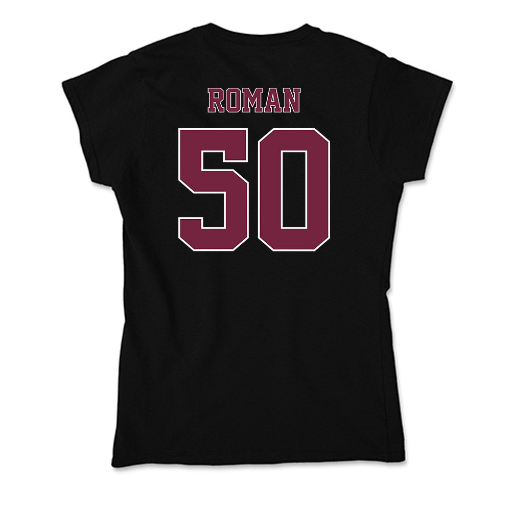Fordham - NCAA Football : Connor Roman - Soft Style Women’s T-Shirt-1