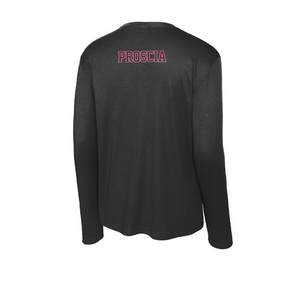 Fordham - NCAA Men's Track & Field : Constentino Proscia - Activewear Long Sleeve T-Shirt-1