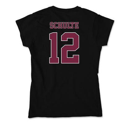 Fordham - NCAA Men's Basketball : Rikus Schulte - Soft Style Women’s T-Shirt-1