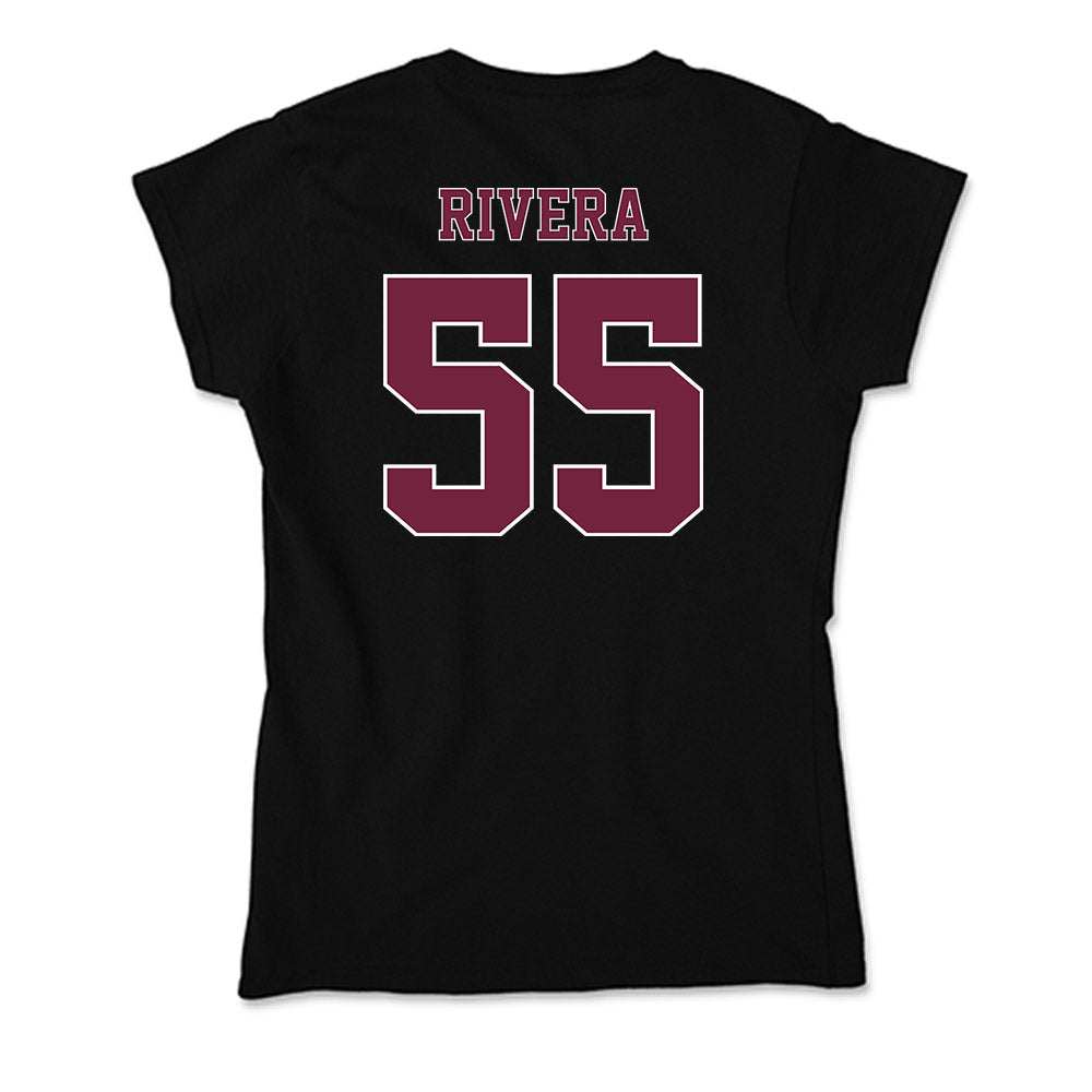 Fordham - NCAA Men's Basketball : Joshua Rivera - Soft Style Women’s T-Shirt-1