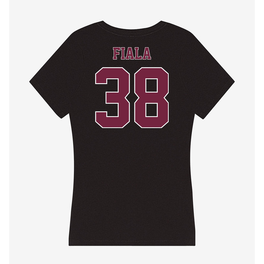 Fordham - NCAA Football : Alex Fiala - Women's V-Neck T-Shirt-1