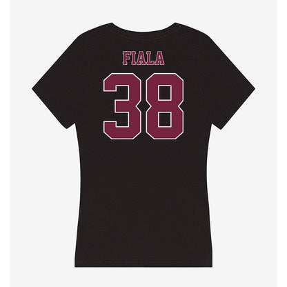 Fordham - NCAA Football : Alex Fiala - Women's V-Neck T-Shirt-1