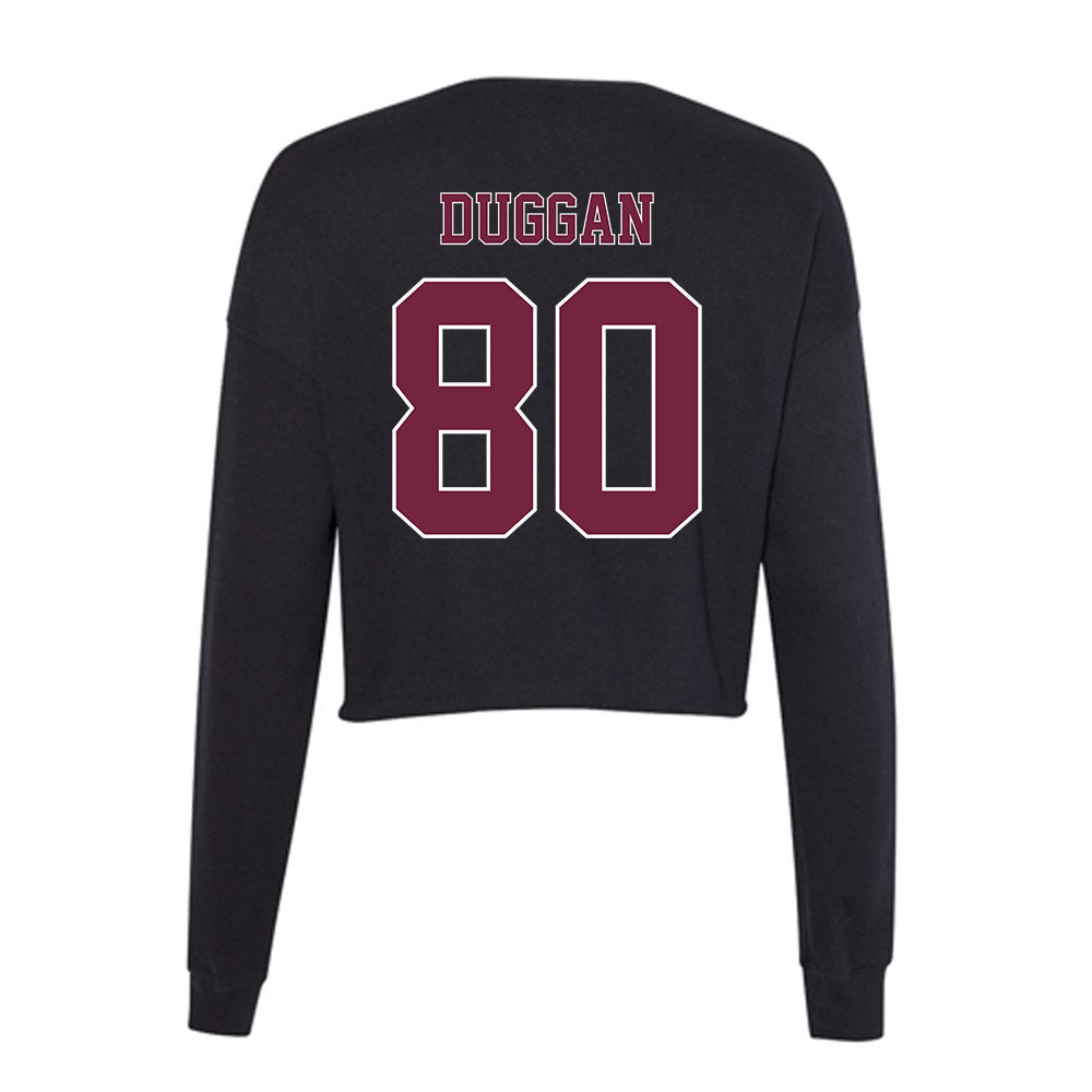 Fordham - NCAA Football : Joey Duggan - Women's Cropped Crew Fleece-1