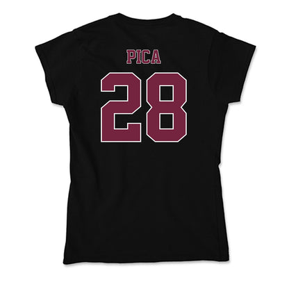 Fordham - NCAA Men's Soccer : Christian Pica - Soft Style Women’s T-Shirt-1