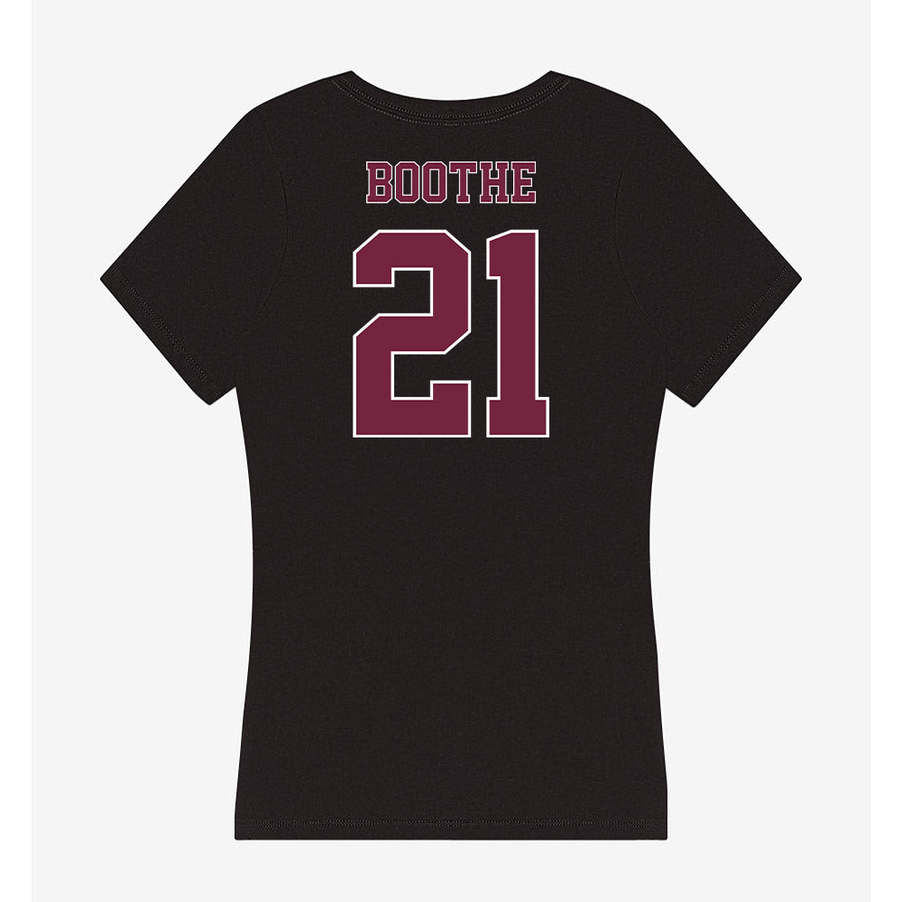 Fordham - NCAA Women's Volleyball : Avery Boothe - Women's V-Neck T-Shirt-1