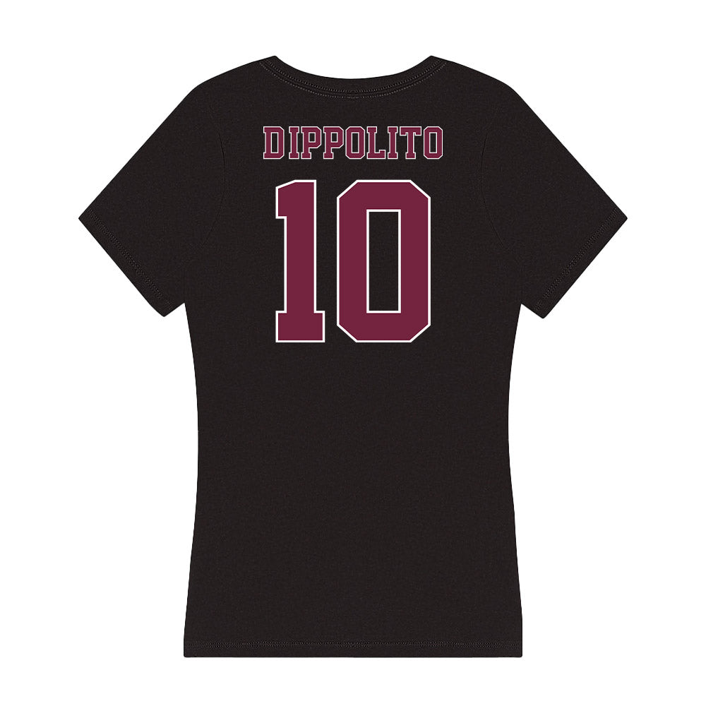 Fordham - NCAA Men's Soccer : Daniel D'Ippolito - Women's V-Neck T-Shirt-1