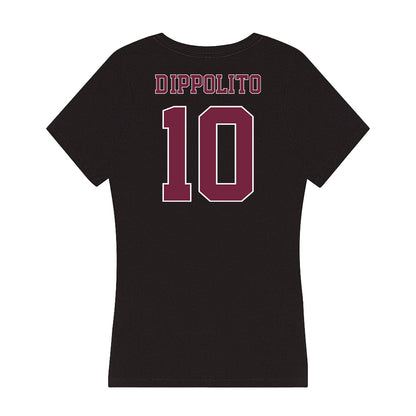 Fordham - NCAA Men's Soccer : Daniel D'Ippolito - Women's V-Neck T-Shirt-1
