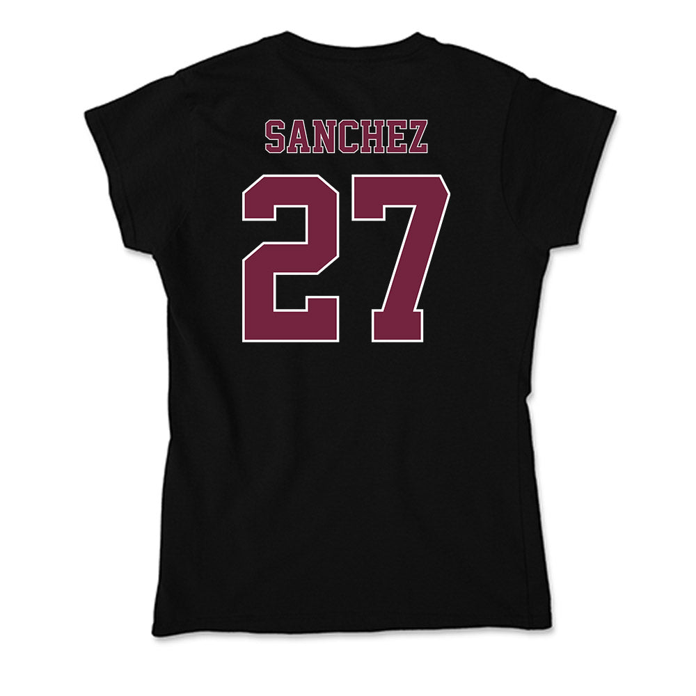 Fordham - NCAA Men's Soccer : Sebastian Sanchez - Soft Style Women’s T-Shirt-1