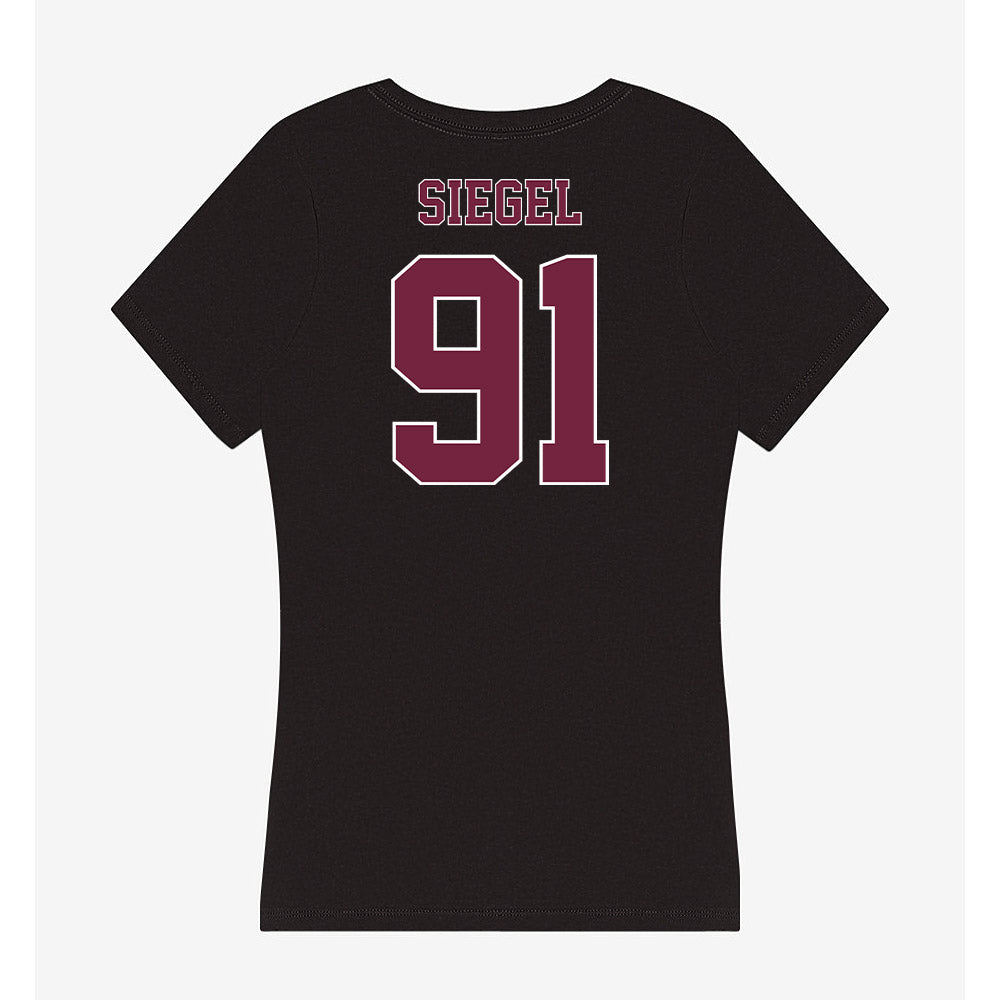 Fordham - NCAA Football : Cole Siegel - Women's V-Neck T-Shirt-1