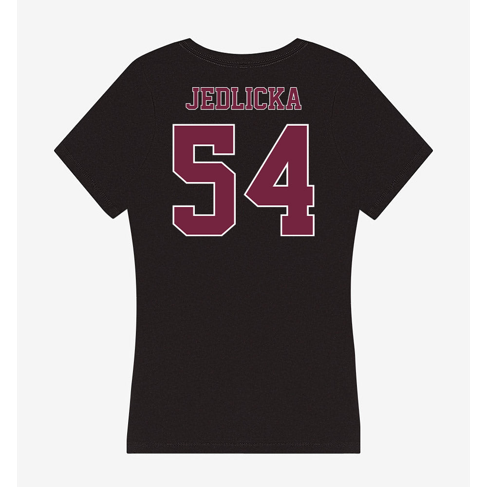 Fordham - NCAA Football : Jack Jedlicka - Women's V-Neck T-Shirt-1
