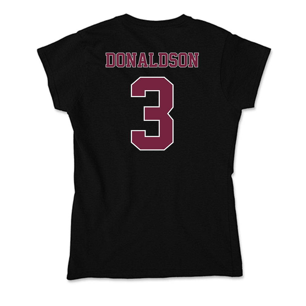 Fordham - NCAA Women's Basketball : Taylor Donaldson - Soft Style Women’s T-Shirt-1