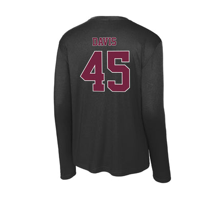 Fordham - NCAA Football : Tyler Davis - Activewear Long Sleeve T-Shirt-1