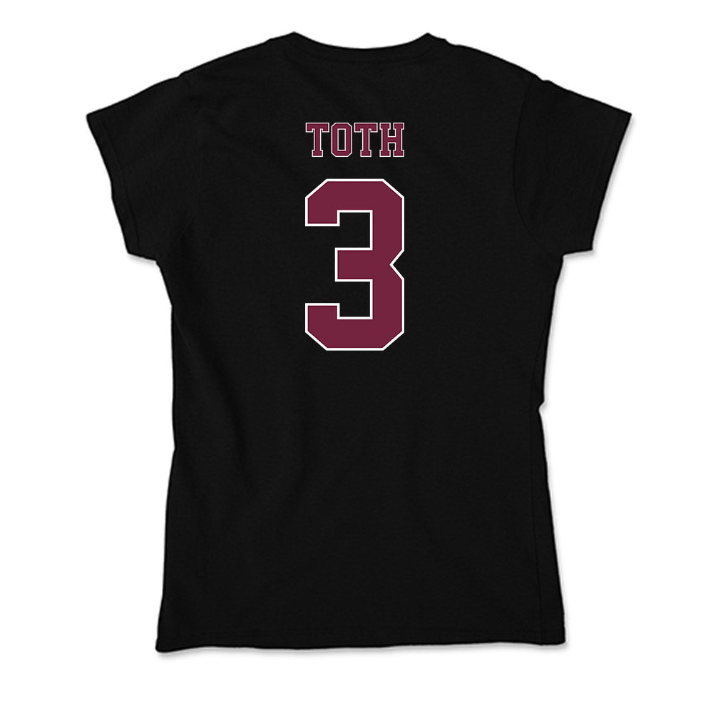 Fordham - NCAA Men's Water Polo : Andras Toth - Soft Style Women’s T-Shirt-1