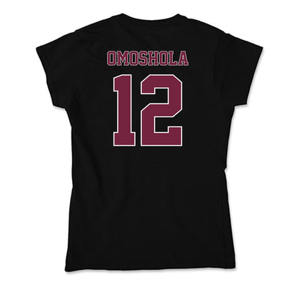 Fordham - NCAA Women's Basketball : Precious Omoshola - Soft Style Women’s T-Shirt-1