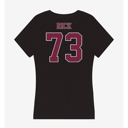 Fordham - NCAA Football : Leo Rick - Women's V-Neck T-Shirt-1