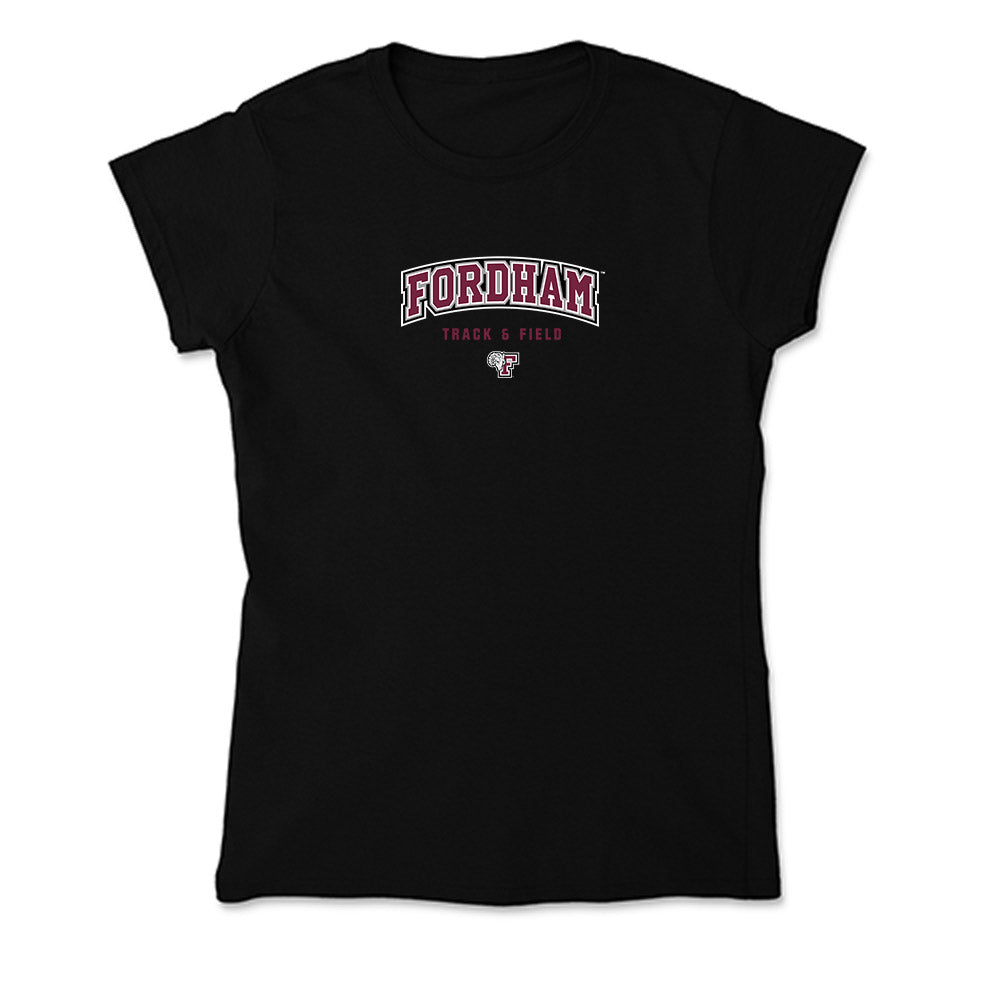 Fordham - NCAA Men's Track & Field : Constentino Proscia - Soft Style Women’s T-Shirt-0