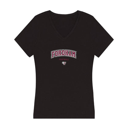 Fordham - NCAA Football : Joe Mikol - Women's V-Neck T-Shirt-0