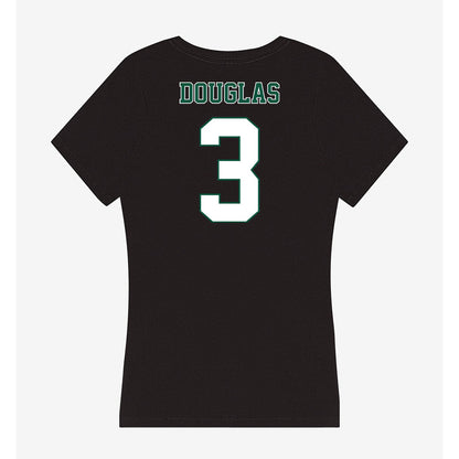 Northeastern State - NCAA Women's Basketball : Deyanna Douglas - Women's V-Neck T-Shirt-1