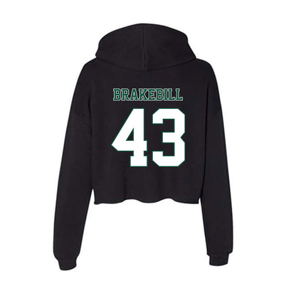 Northeastern State - NCAA Football : Kale Brakebill - Women's Crop Fleece Hoodie-1