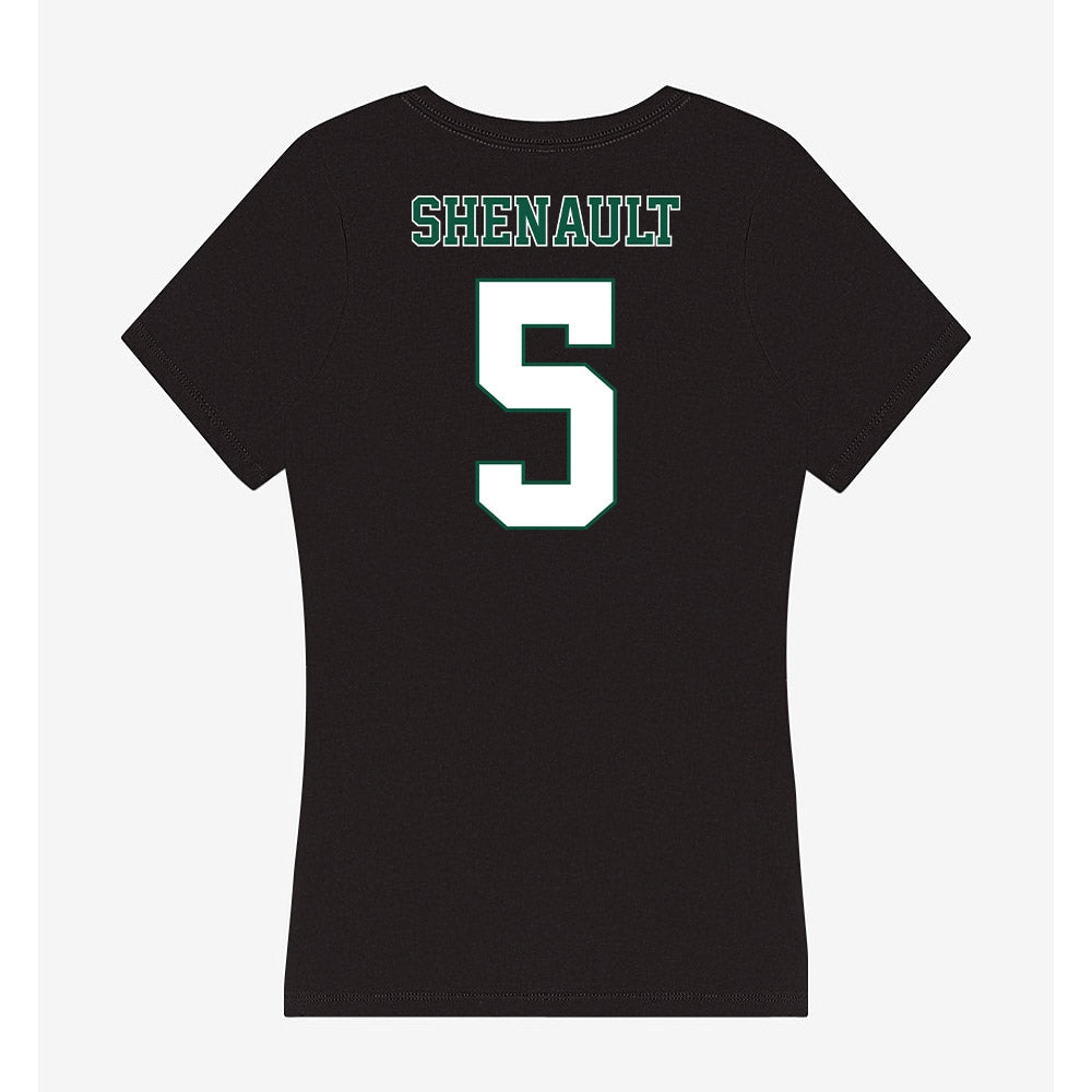Northeastern State - NCAA Football : La'Vontae Shenault - Women's V-Neck T-Shirt-1