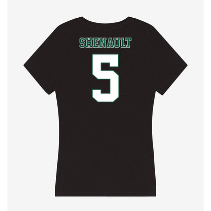Northeastern State - NCAA Football : La'Vontae Shenault - Women's V-Neck T-Shirt-1