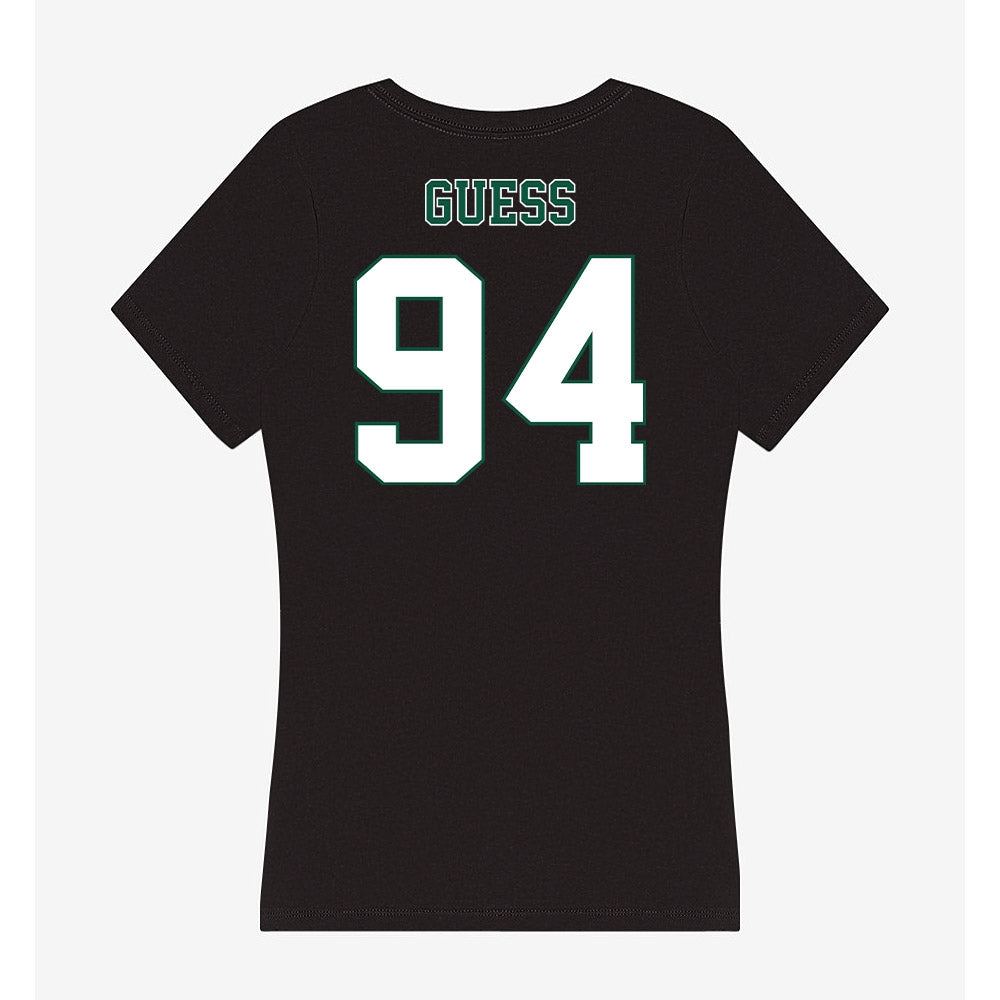 Northeastern State - NCAA Football : Ayden Guess - Women's V-Neck T-Shirt-1