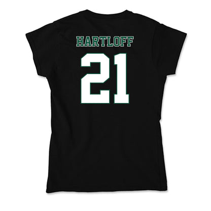 Northeastern State - NCAA Men's Basketball : Caison Hartloff - Soft Style Women’s T-Shirt-1