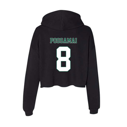Northeastern State - NCAA Men's Soccer : Matheus Possamai - Women's Crop Fleece Hoodie-1