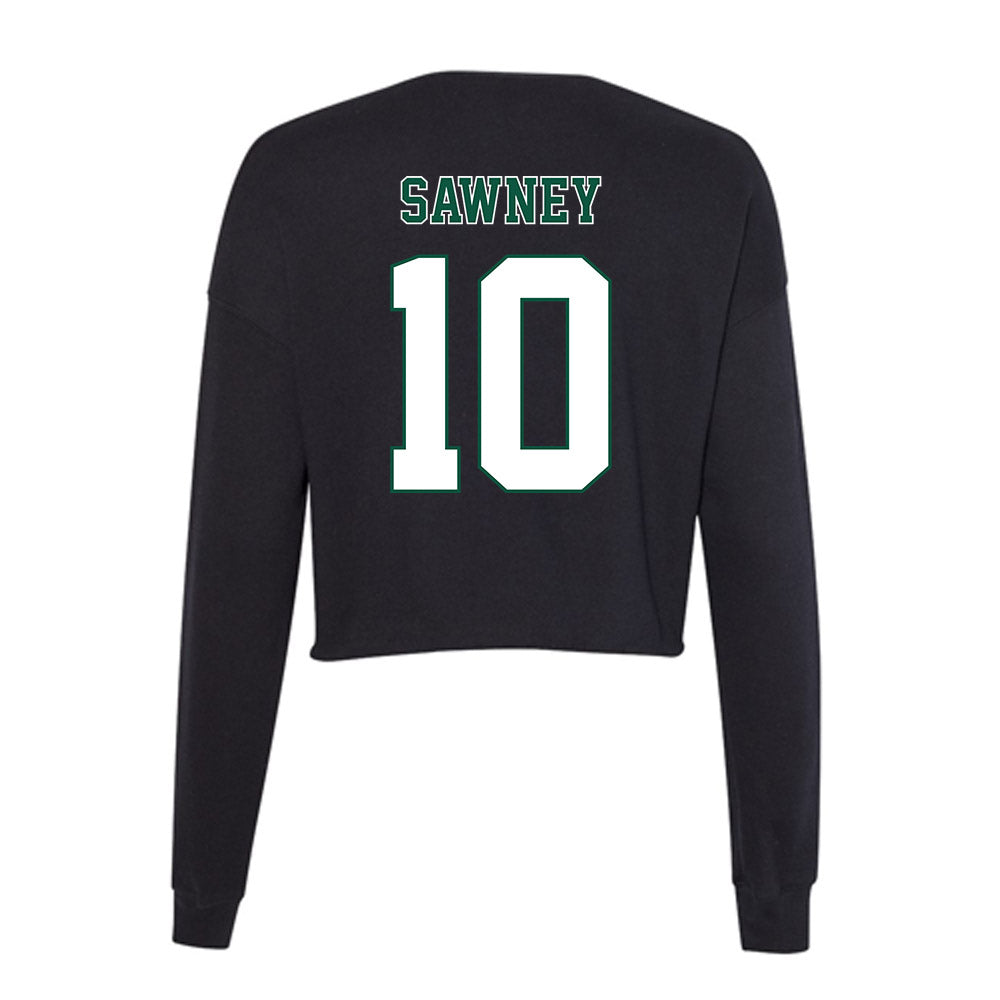 Northeastern State - NCAA Softball : Macie Sawney - Women's Cropped Crew Fleece-1