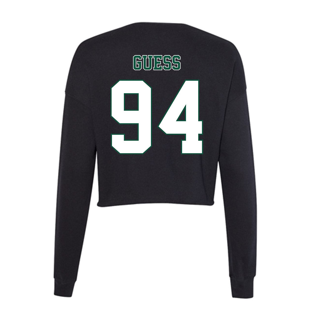 Northeastern State - NCAA Football : Ayden Guess - Women's Cropped Crew Fleece-1