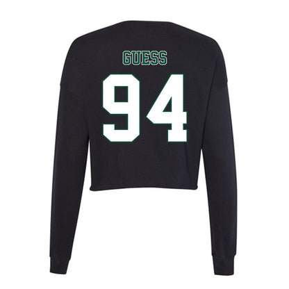 Northeastern State - NCAA Football : Ayden Guess - Women's Cropped Crew Fleece-1