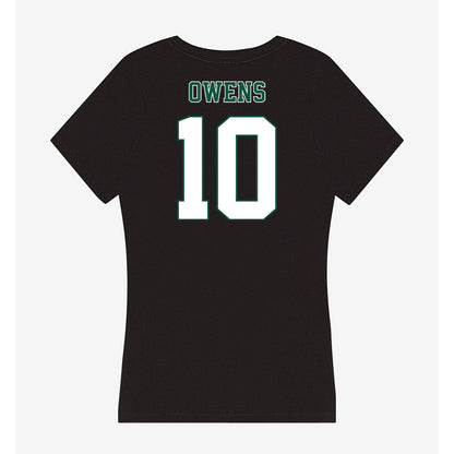 Northeastern State - NCAA Football : Marvelous Owens - Women's V-Neck T-Shirt-1