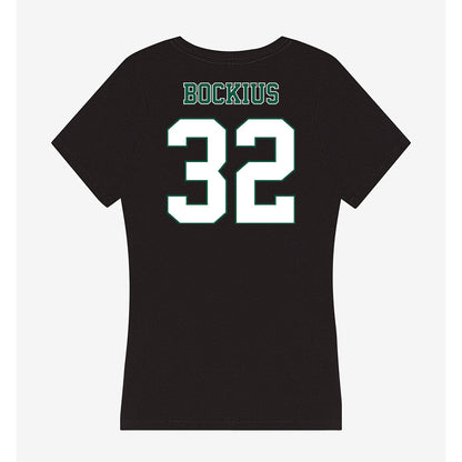 Northeastern State - NCAA Baseball : Brazen Bockius - Women's V-Neck T-Shirt-1