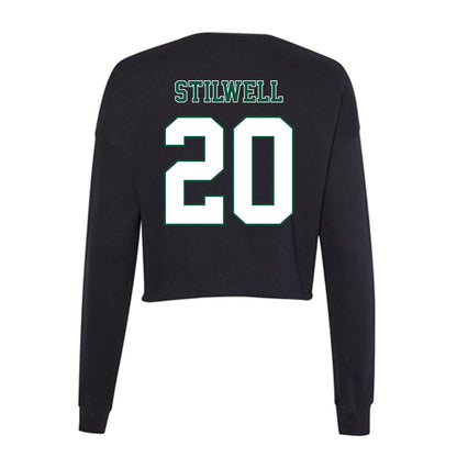 Northeastern State - NCAA Softball : Elisha Stilwell - Women's Cropped Crew Fleece-1