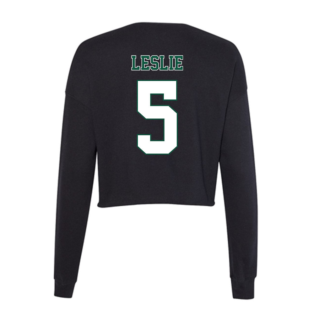 Northeastern State - NCAA Softball : Victoria Leslie - Women's Cropped Crew Fleece-1