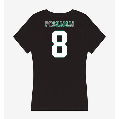 Northeastern State - NCAA Men's Soccer : Matheus Possamai - Women's V-Neck T-Shirt-1