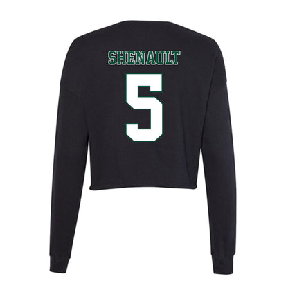 Northeastern State - NCAA Football : La'Vontae Shenault - Women's Cropped Crew Fleece-1