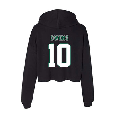 Northeastern State - NCAA Football : Marvelous Owens - Women's Crop Fleece Hoodie-1