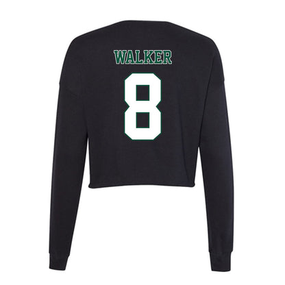Northeastern State - NCAA Football : Khaden Walker - Women's Cropped Crew Fleece-1
