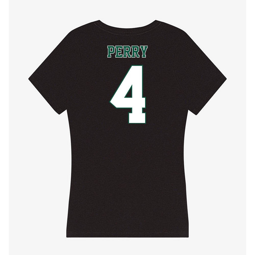 Northeastern State - NCAA Baseball : Joey Perry - Women's V-Neck T-Shirt-1