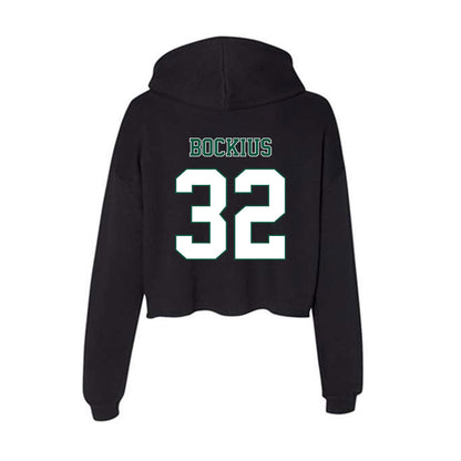 Northeastern State - NCAA Baseball : Brazen Bockius - Women's Crop Fleece Hoodie-1
