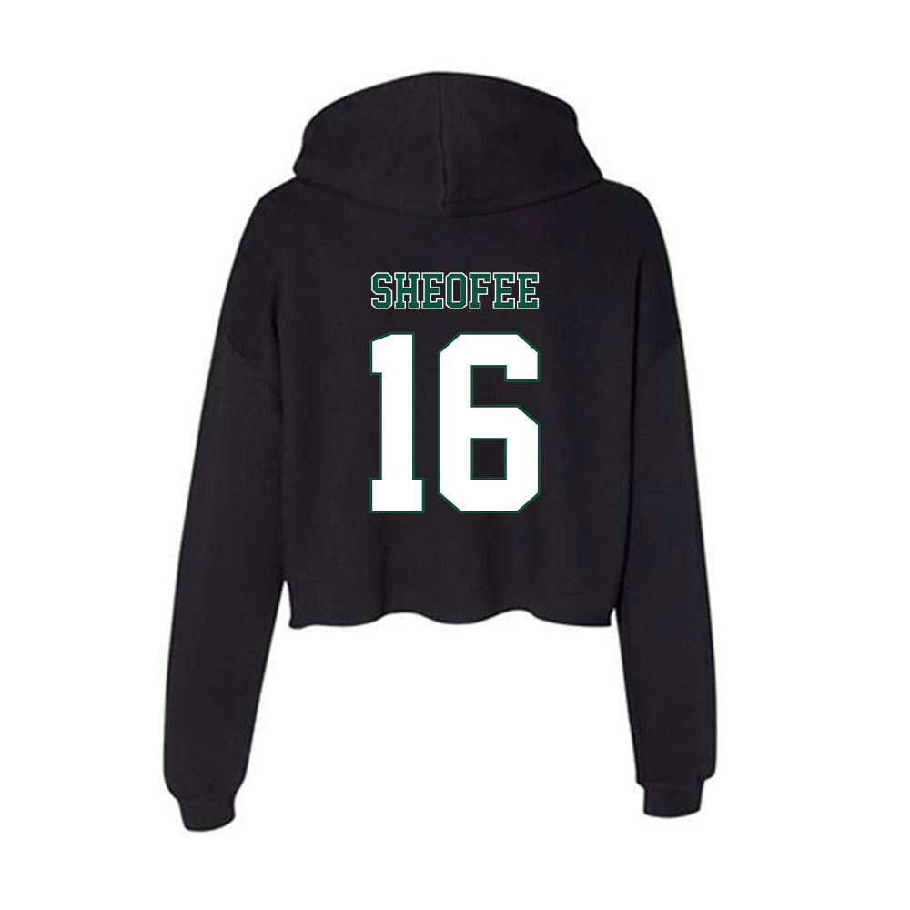 Northeastern State - NCAA Softball : Braedyn Sheofee - Women's Crop Fleece Hoodie-1