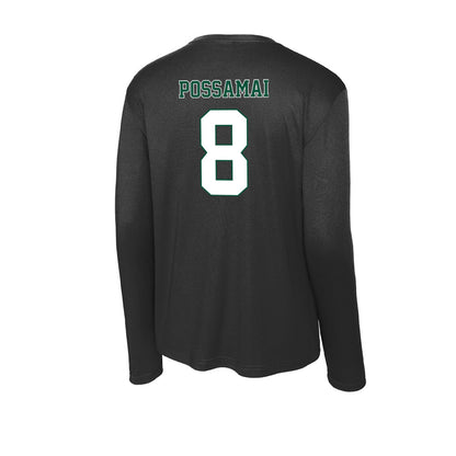 Northeastern State - NCAA Men's Soccer : Matheus Possamai - Activewear Long Sleeve T-Shirt-1